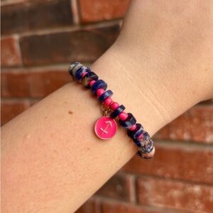 Sagittarius Sodalite Handmade Beaded Bracelet